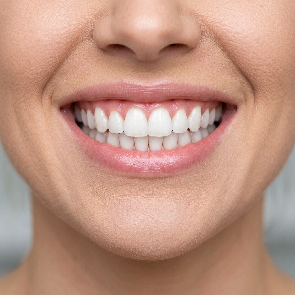 Sorriso perfeito após tratamento